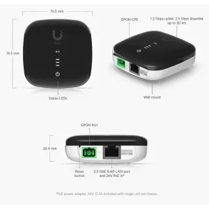 Ubiquiti - WAVE-FIBER-ONU-EU - WaveFiber ONU