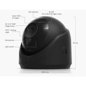 Ubiquiti - UVC-G6-TURRET-B - G6 Revolver
