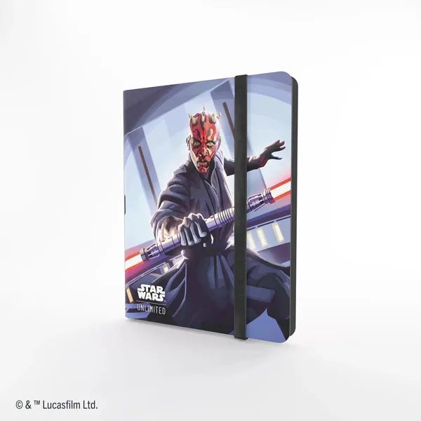 Gamegenic - GGS32041 - Star Wars Unlimited 18-Pocket Album - Qui-Gon JinnDarth Maul