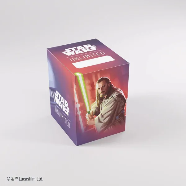 Gamegenic - GGS25150 - Star Wars Unlimited Soft Crate - Qui-Gon Jinn