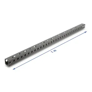Delock - 22026 - Delock wiring duct 20 x 20 mm - length 1 m grey