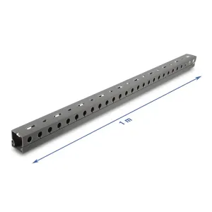 Delock - 22027 - Delock wiring duct 25 x 25 mm - length 1 m grey