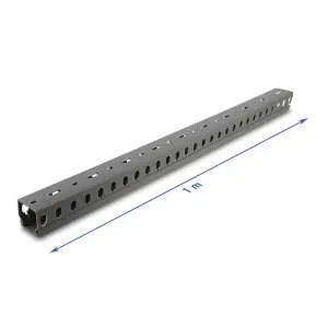 Delock - 22028 - Delock wiring duct 30 x 30 mm - length 1 m grey