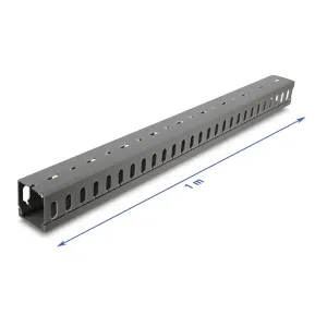 Delock - 22029 - Delock wiring duct 40 x 40 mm - length 1 m grey
