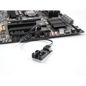 Delock - 83025 - Delock cable USB 2.0 female connector 2.54 mm 4 pin to USB 2.0 female connector 2.54 m