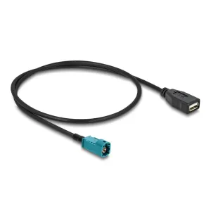 Delock - 90702 - Delock Kabel HSD Z Stecker zu USB 2.0 Typ-A Buchse 0,5 m