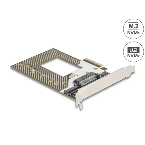 Delock - 90854 - Delock PCI Express 4.0 x4 card to 1 x NVMe M.2 Key M 110 mm or U.2 slot