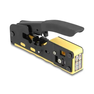 Delock - 90583 - Delock Crimpzange für 6P8P RJ45RJ11 Stecker Cat. 567 mit Klinge und Abisolierer