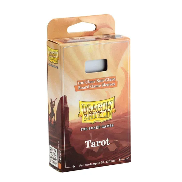 Dragon Shield - ART60208 - Dragon Shield: Board Game Sleeves ClearNonGlare  Tarot (100) ()