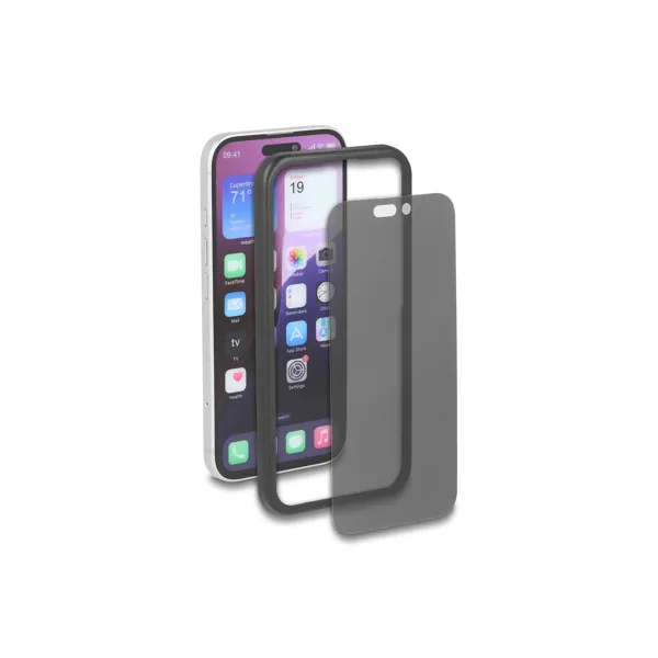 Delock - 81281 - Delock protective film for iPhone 16 with tempered glass privacy screen Anti Spy 4