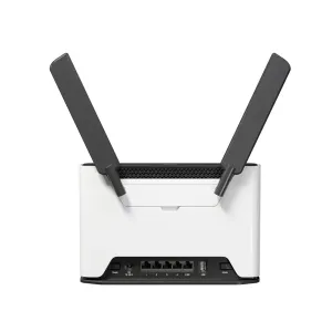 MikroTik - S53UG+5HAXD2HAXD-TC&RG650E-EU - Chateau 5G R17 ax kit mit Quad-Core 1.8GHz CPU, 1GB RAM, 1 x 2.5 Gbit Eth, 4 x