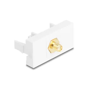 Delock - 90914 - Delock Easy 45 Modul SMA Buchse zu SMA Buchse weiÃŸ